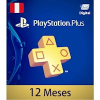 Membresía PlayStation Plus 12 Meses Perú [Digital]